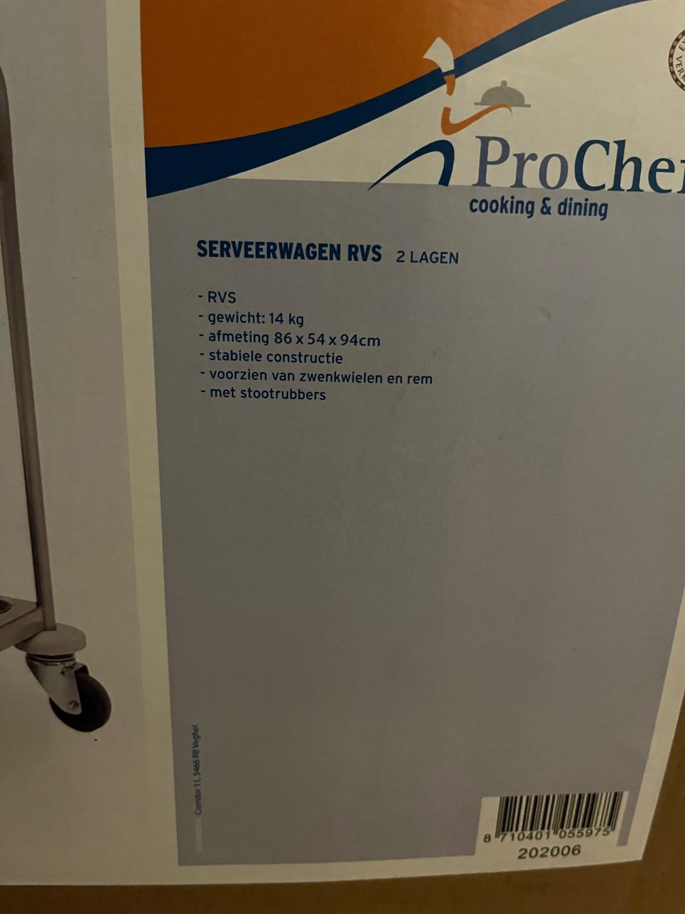 Serveerwagen Butlertrolley