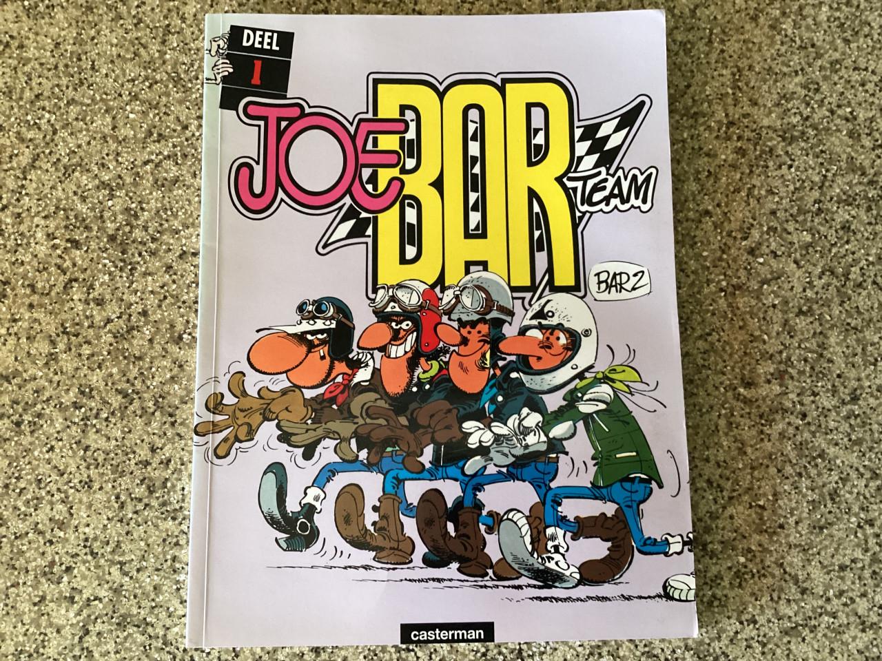 Joe Bar Team. Stripreeks over een groep motorrijders. Nrs.: 1,2,3 en 4.