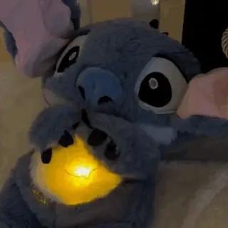 Stitch kinder knuffel met ademhaling NIEUW