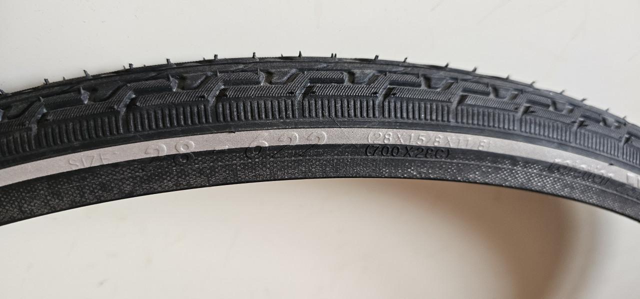 Fietsband met reflexie