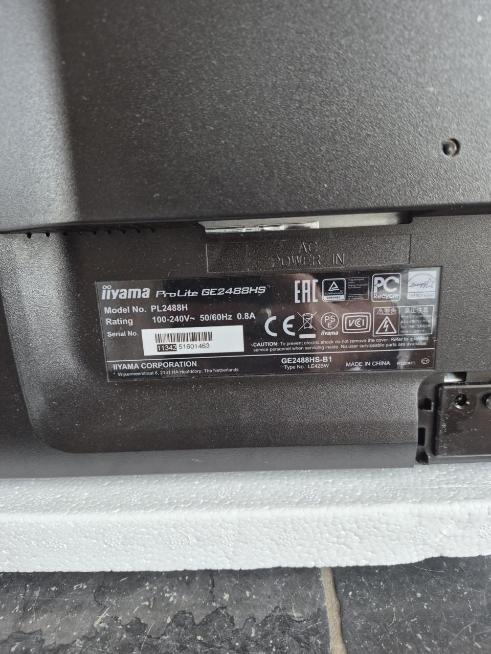 Iiyama ProLite monitor