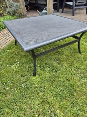 Tuintafel antraciet