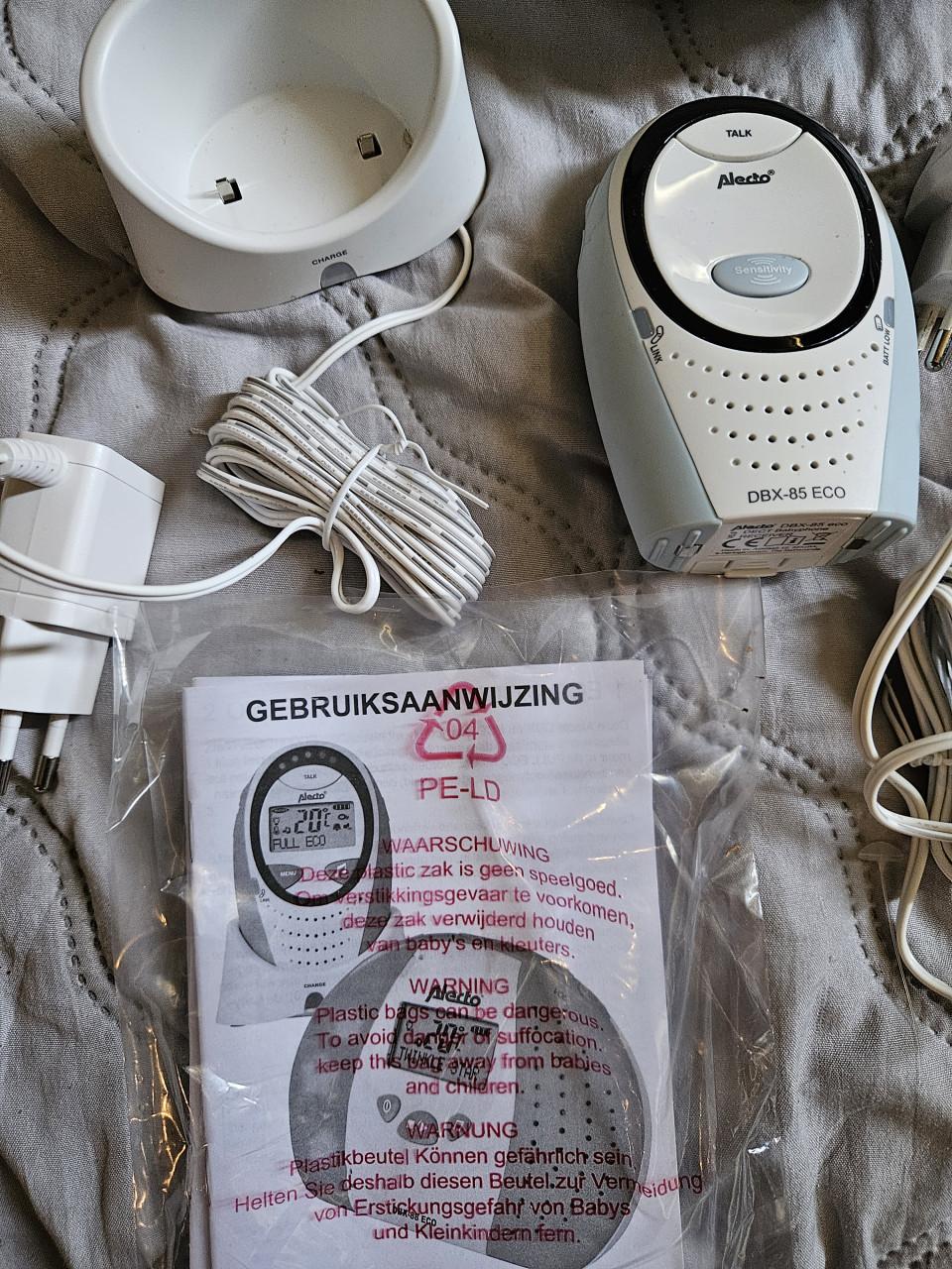 Zgan Alecto DBX-85 ECO Full Eco DECT babyfoon