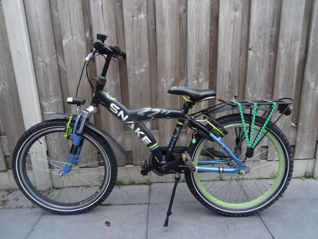 Stoere jongensfiets – Batavus Snake 22 inch | 3 versnellingen 🚲