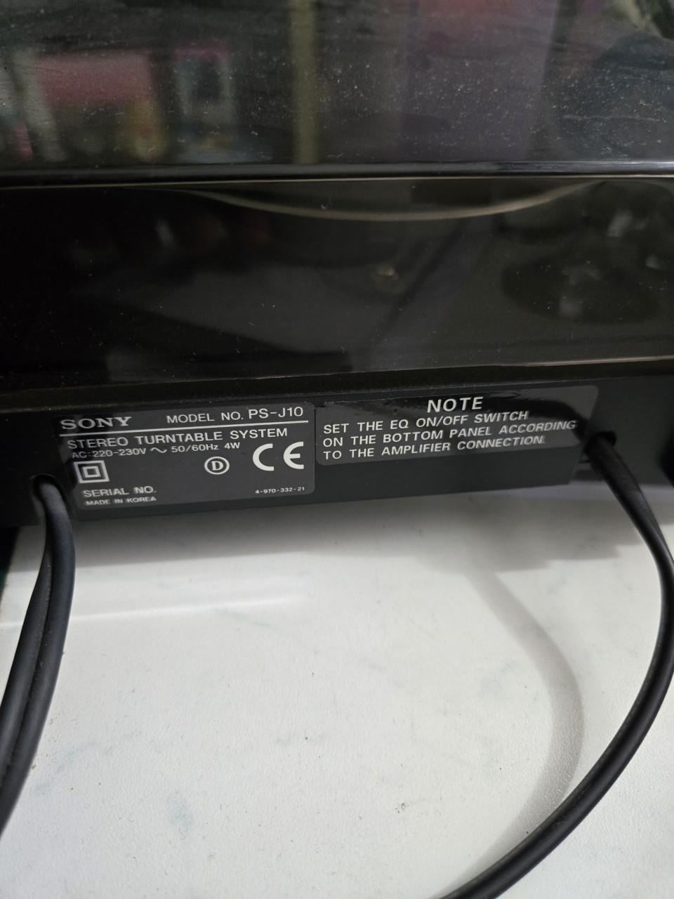 Compacte draaitafel Sony PS-J10