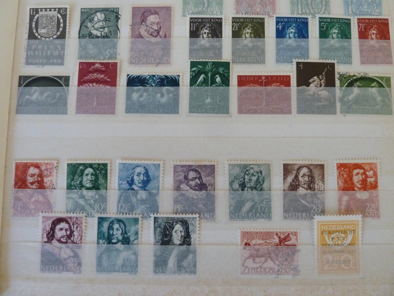 100 JAAR NED.POSTZEGELS