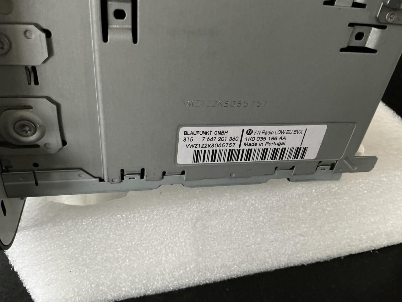 Originele vw golf radio cd speler