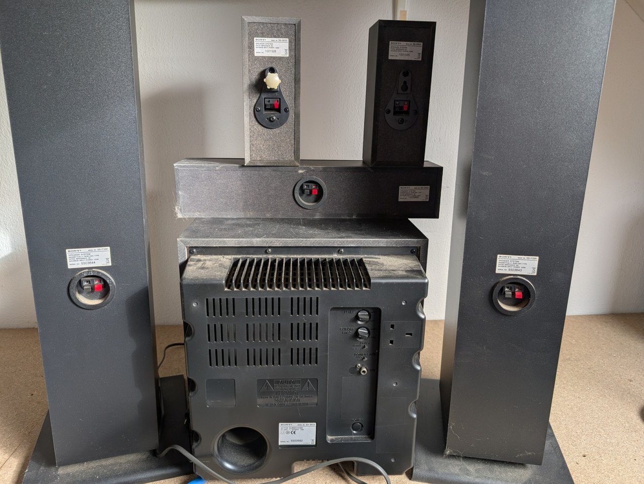Sony Surround systeem 5.1