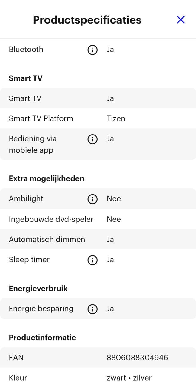 Samsung smarttv curved 43 inch zgan €199