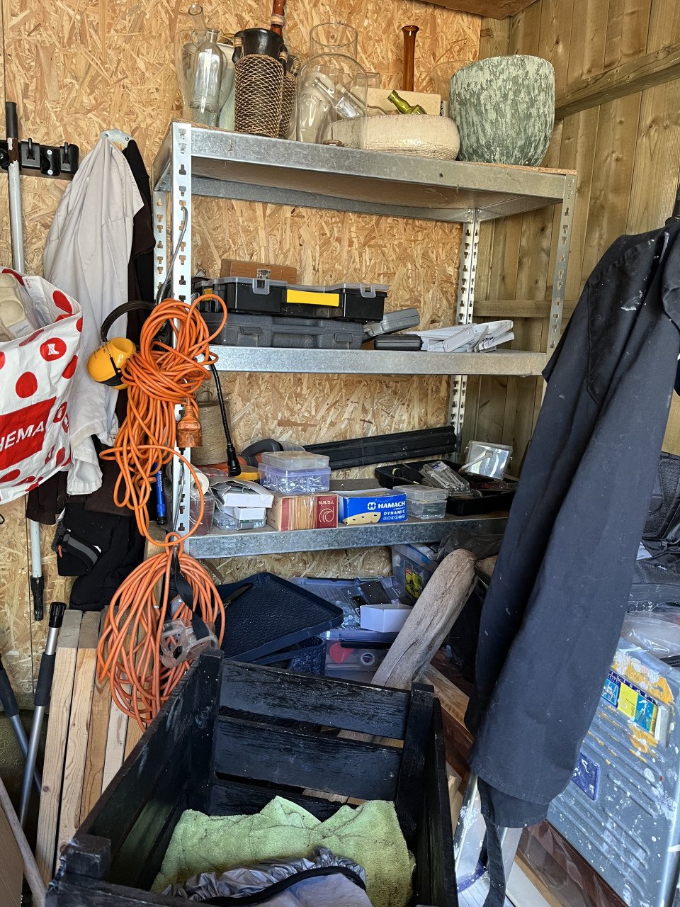 Opberg Rek Aluminium stelling