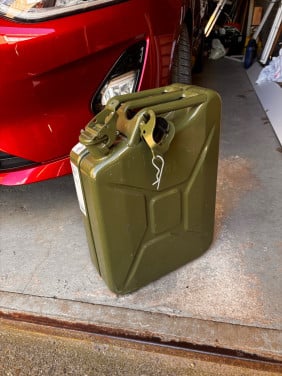 Jerrycan metaal 20 liter