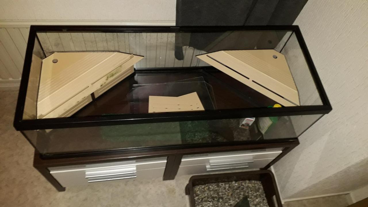 Aquarium voor schildpadden of vissen