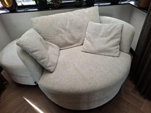 Ronde draai stoel