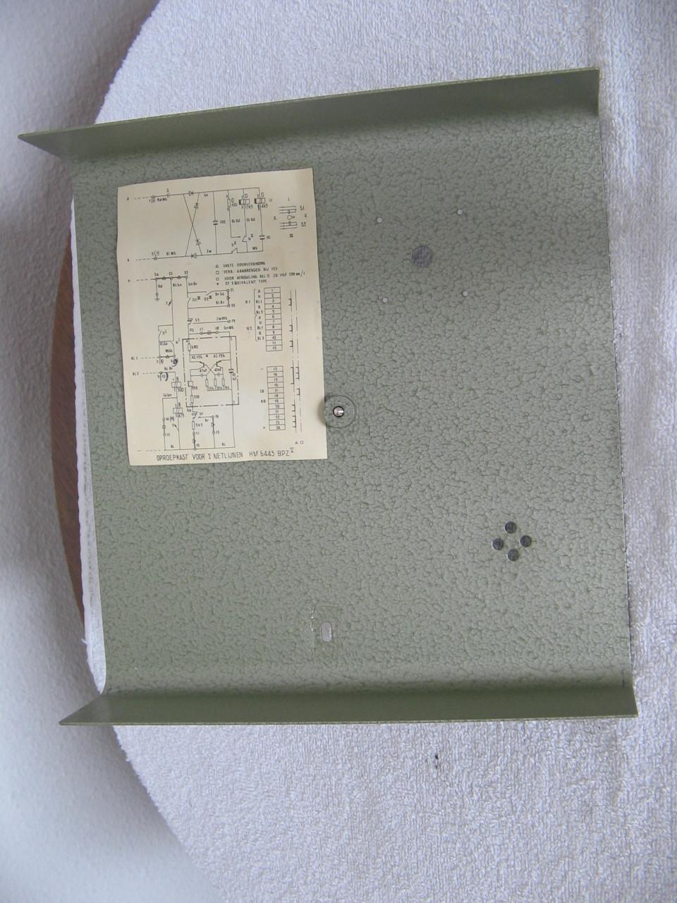 Oproepkast Twee netlijnen Htf 64443.