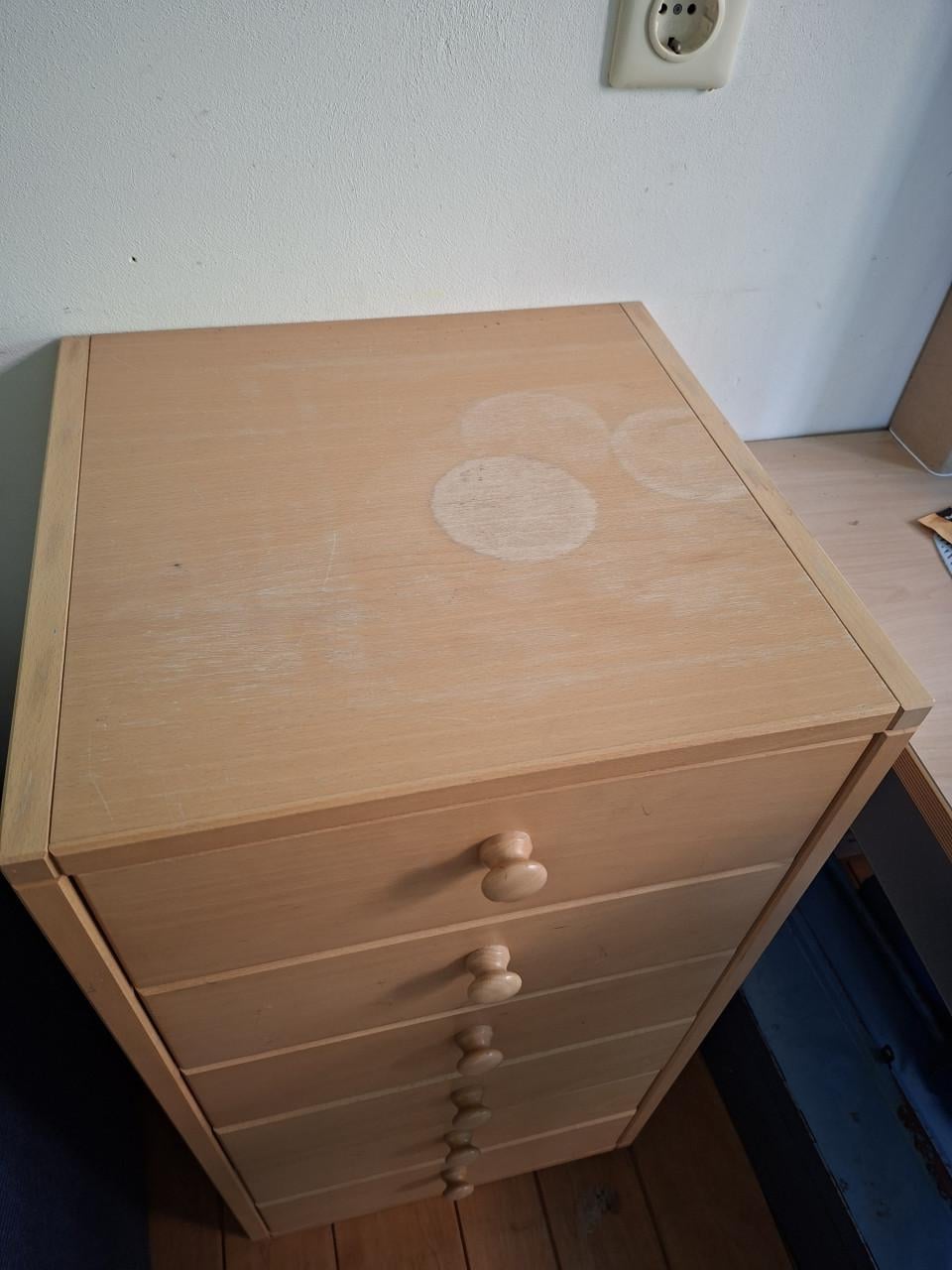 Beuken ladenkast