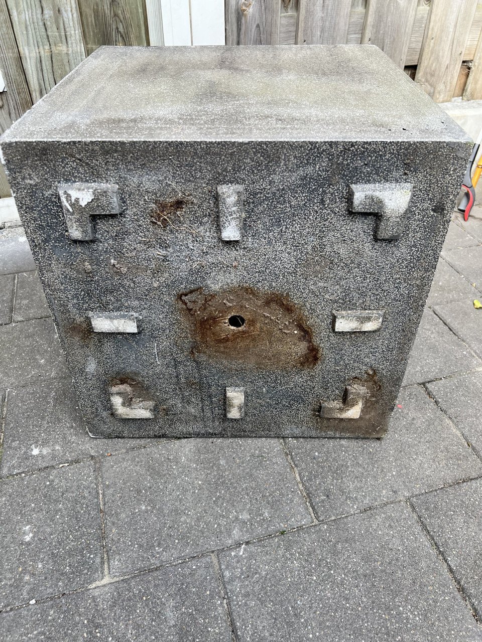 Polyester plantenbak