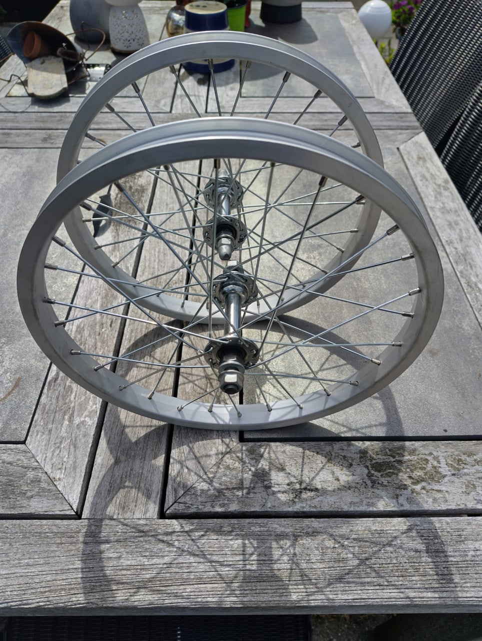 2x 16 inch velgen