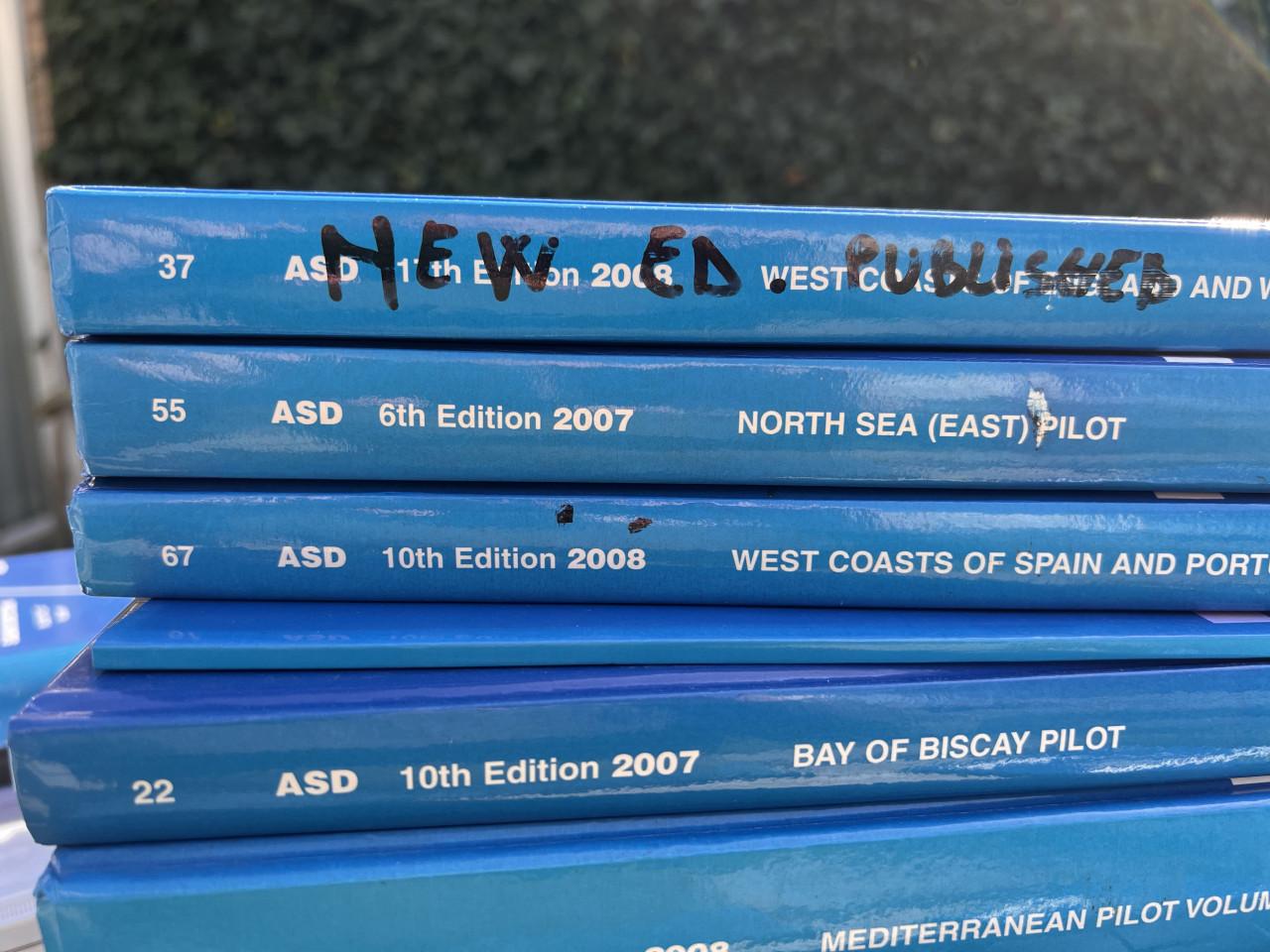 Oude edities van Nautische boeken