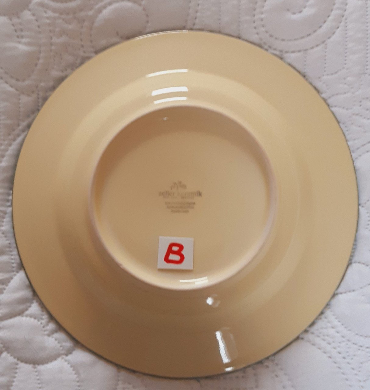 Kip & Haan servies: diep bord, 2 stuks