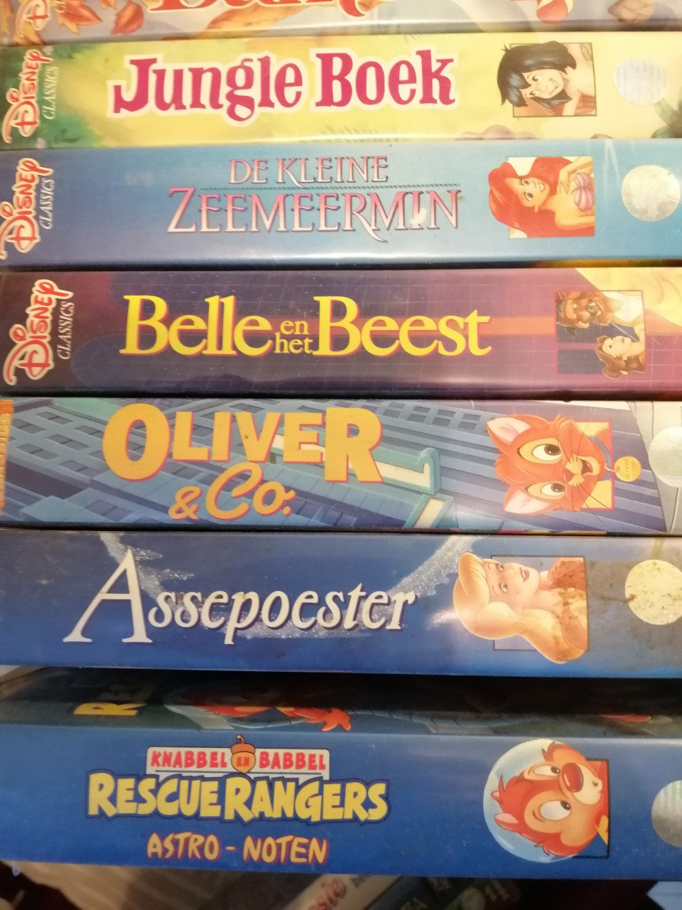 VHS (disney) films 110 stuks voor 25 euro!