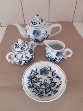 Blue Danube thee set