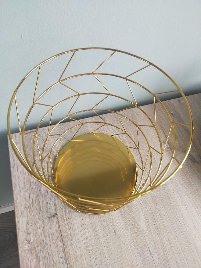 Gouden draadmandje