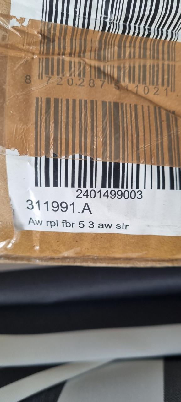 Nieuw!doek voor zonnescherm vida xl  500x300