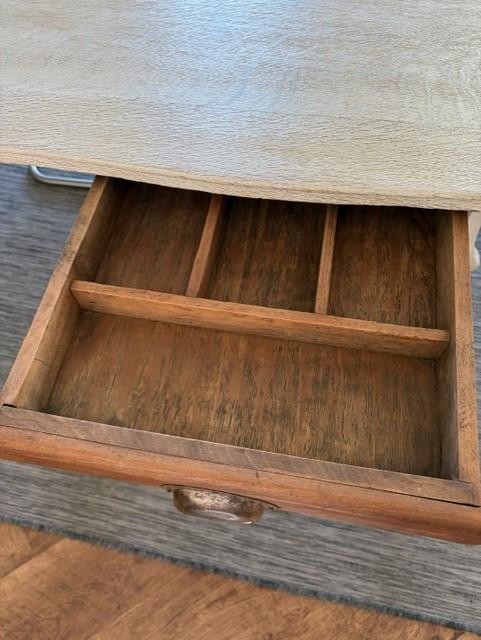 Prachtige landelijke brocante uitschuifbare eettafel