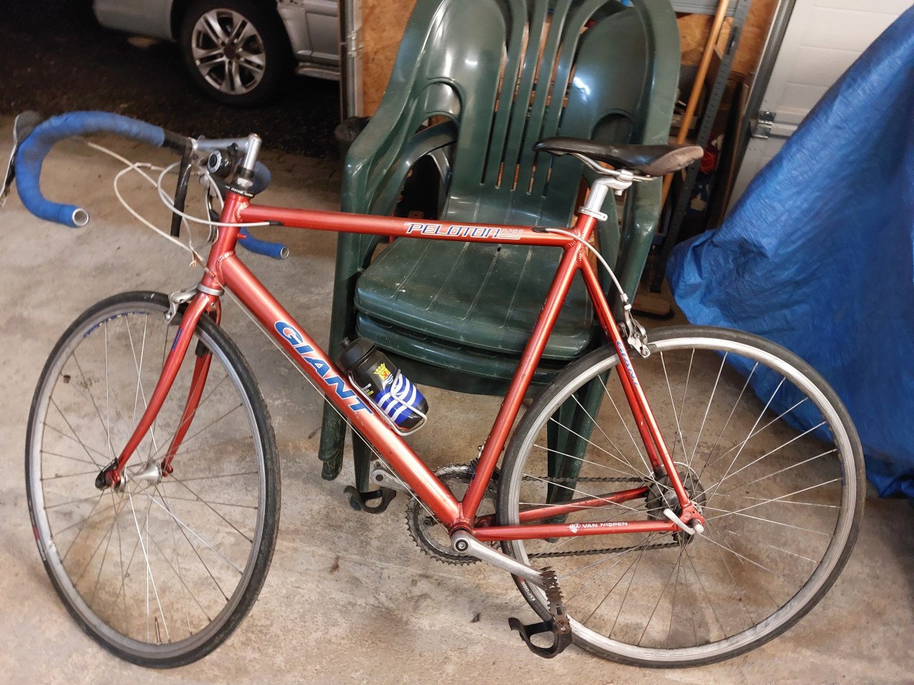Vintage  racefietsen