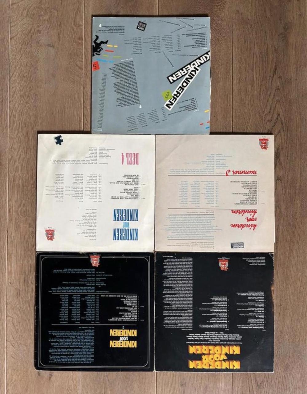 Kinderen voor Kinderen Vinyl Collectie 1 t/m 5