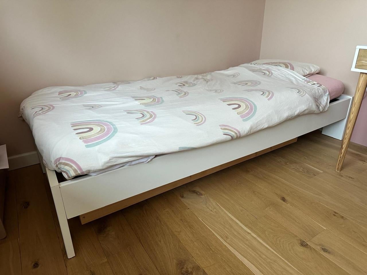 1 persoons bed met lattenbodem