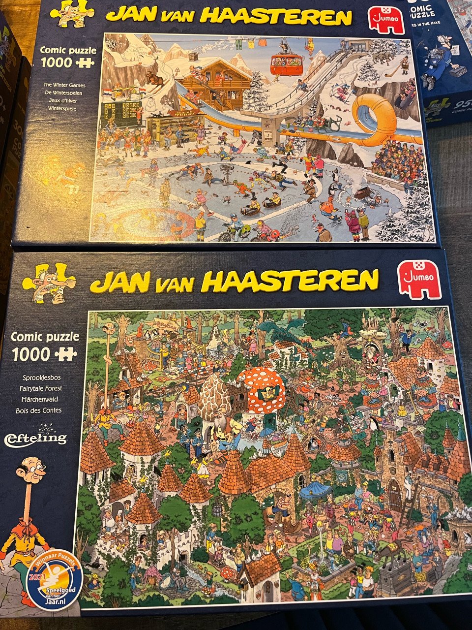 Jan van haasteren/ Wasgij puzzels