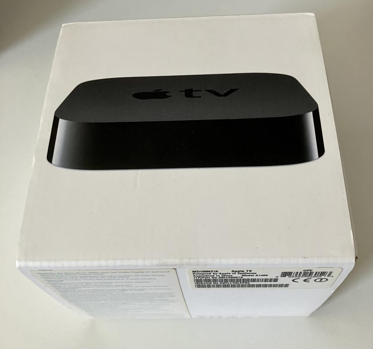 Te koop Apple TV 3e generatie met apple remote control