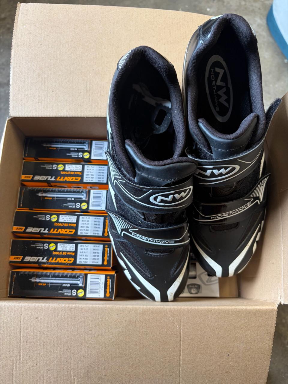 Fietsschoenen maat 44