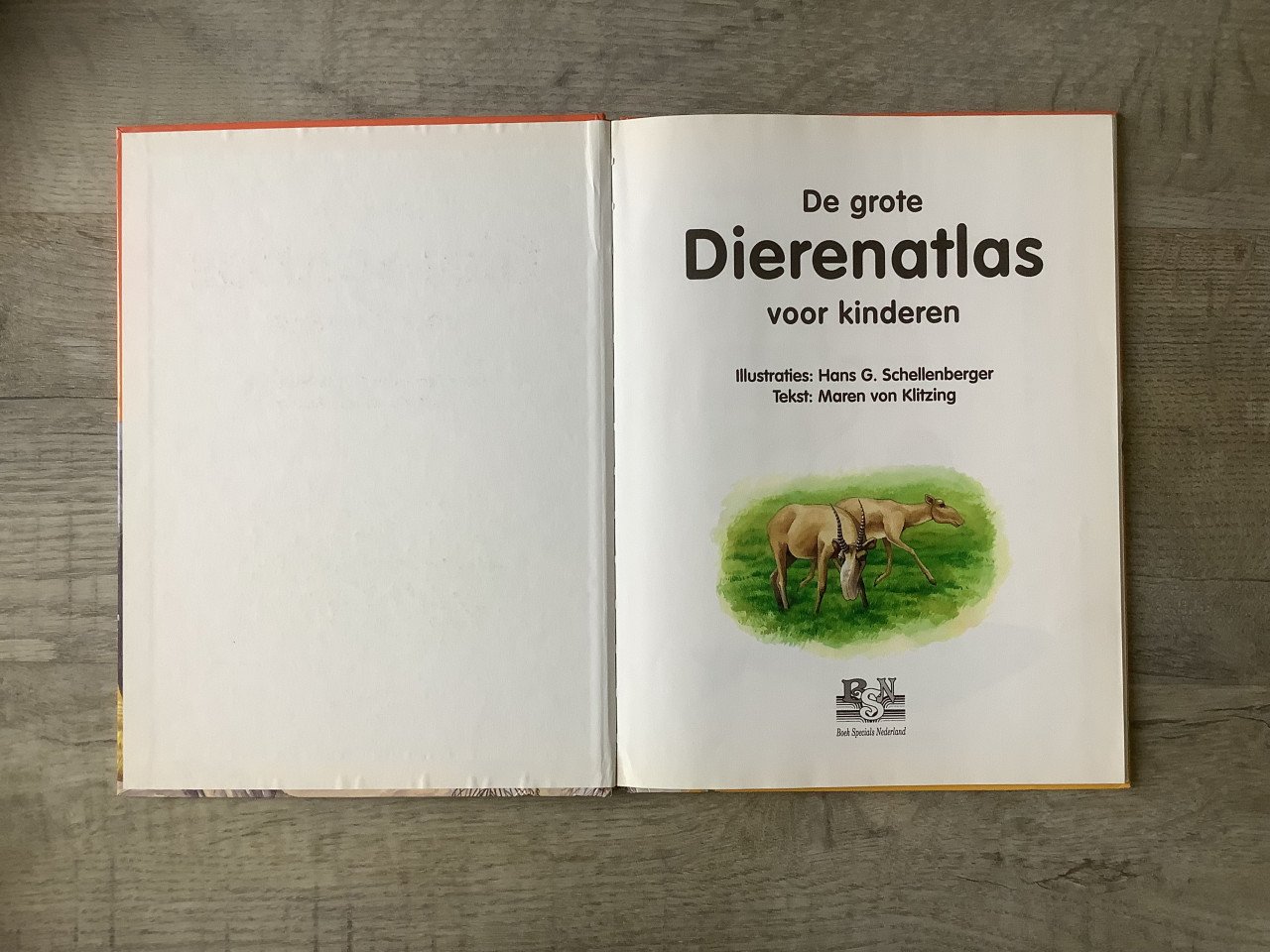 Boek, de grote dierenatlas voor kinderen