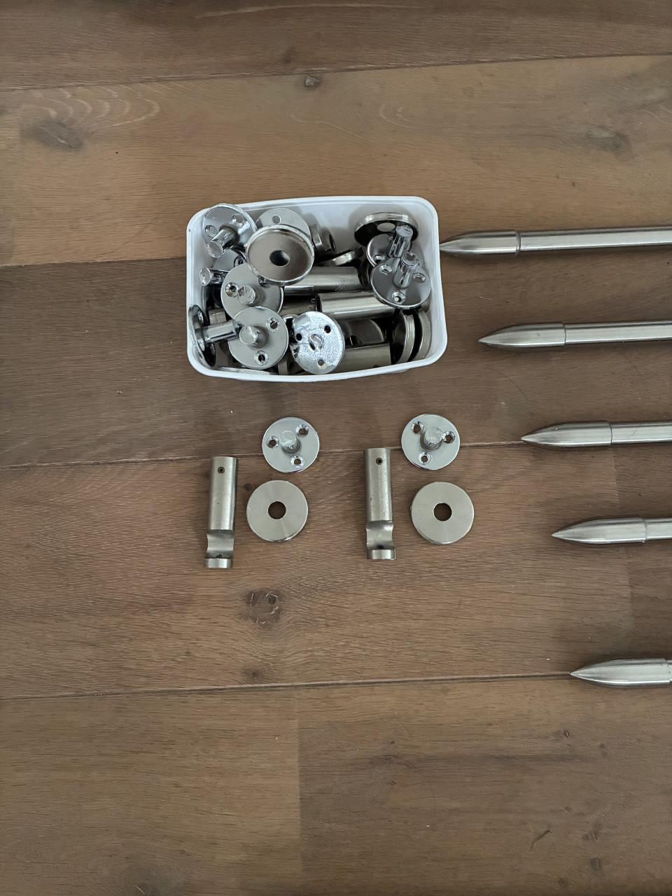 Verstelbare RVS Gordijnroedes