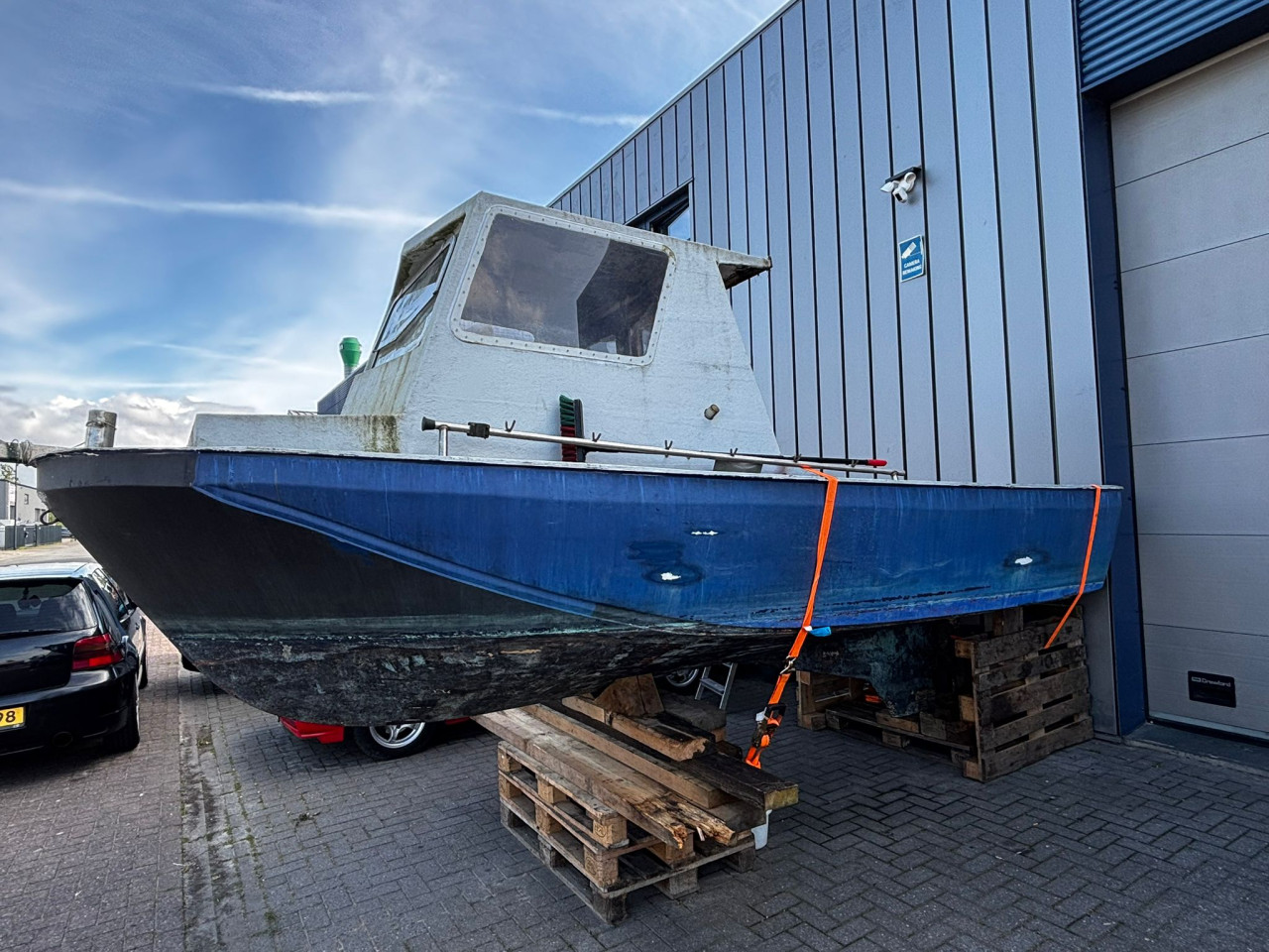 Visboot inboort diesel project!