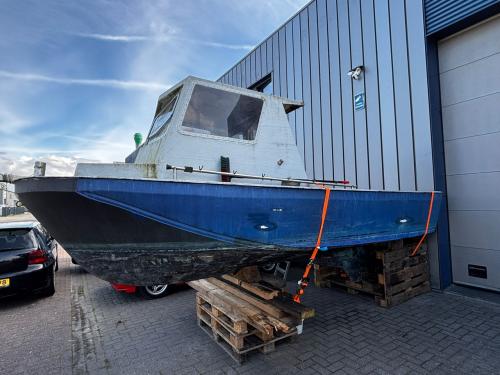 Visboot inboort diesel project!