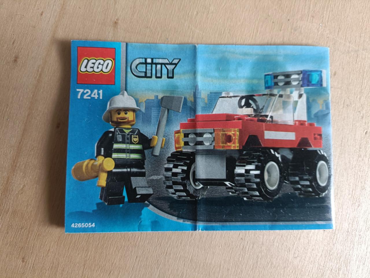 Lego 7241 : City : de Brandweerauto