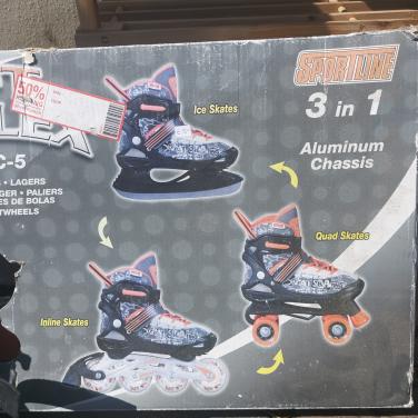 Prachtige 3 in 1 skate's