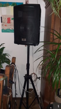 Monitor ** Speaker-box ** op statief 500Watt & Diverse boxen