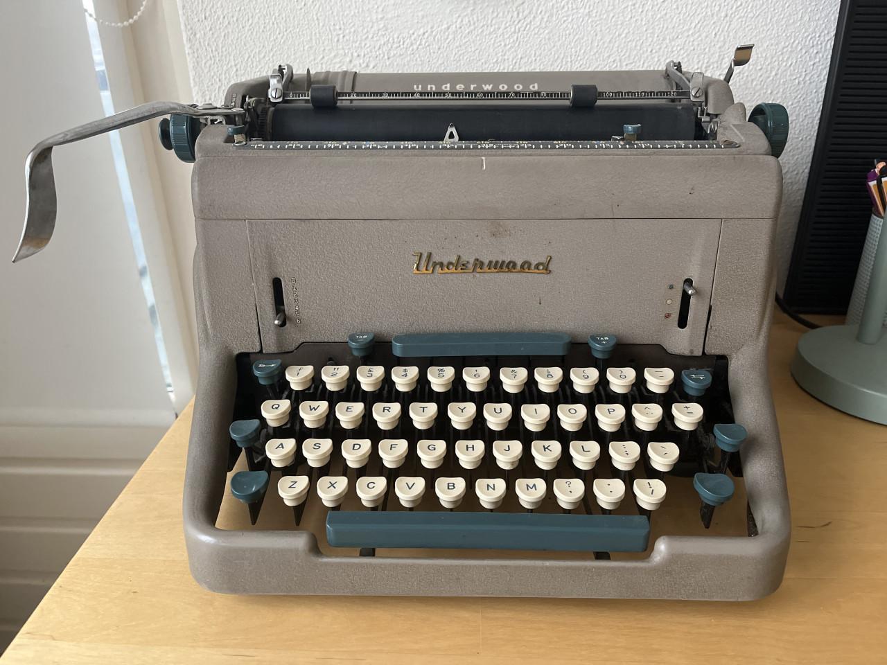Underwood typemachine