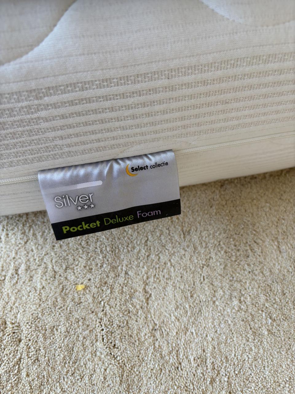 Pocketvering matras 2 stuks 90 x 200