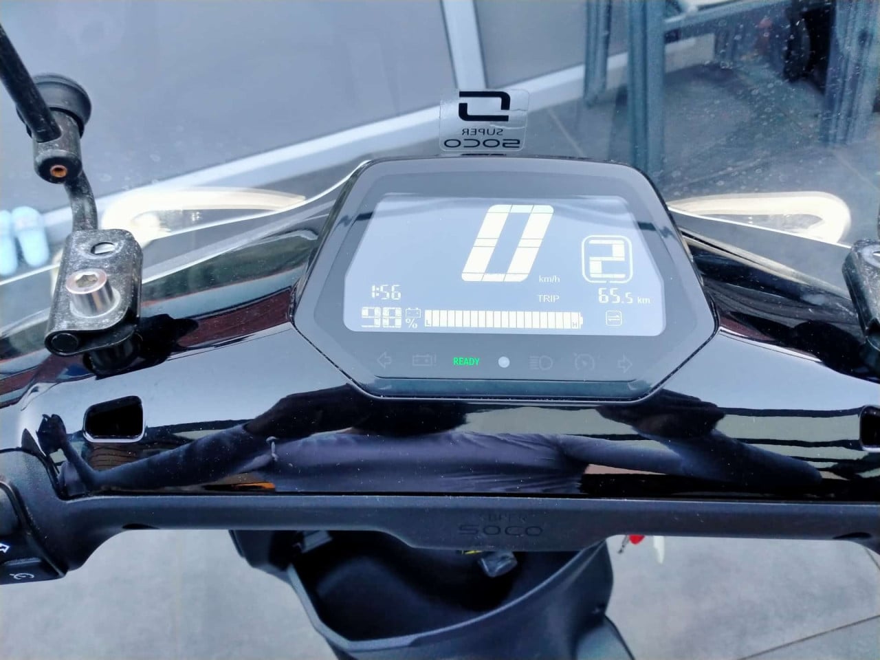 Elektronische scooter super soco