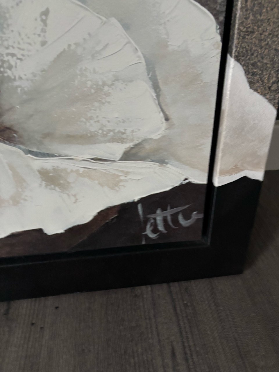 Schilderij Witte papavers als nieuw!