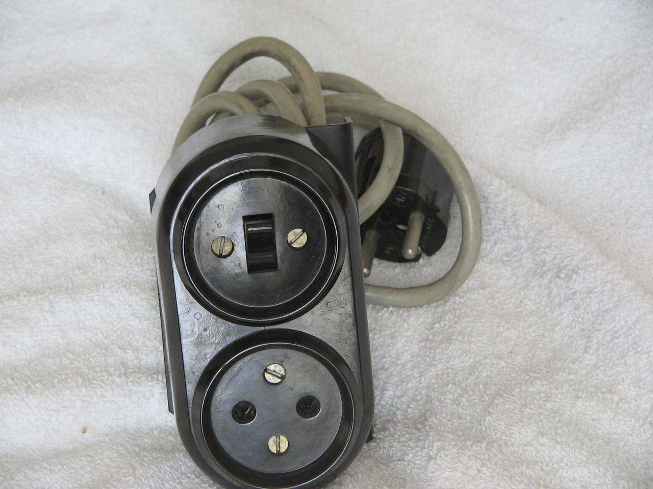 Bakeliet zwart schakelmateriaal