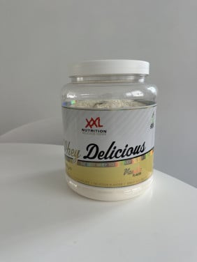 Whey delicious vanille 1000 gram - nieuw!