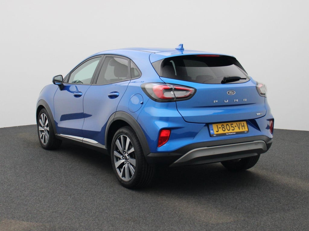 Ford Puma 1.0 ecoboost hybrid titanium x | lmv | led | parkeer sensoren | c