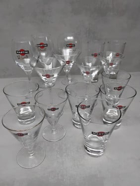 Martini glazen