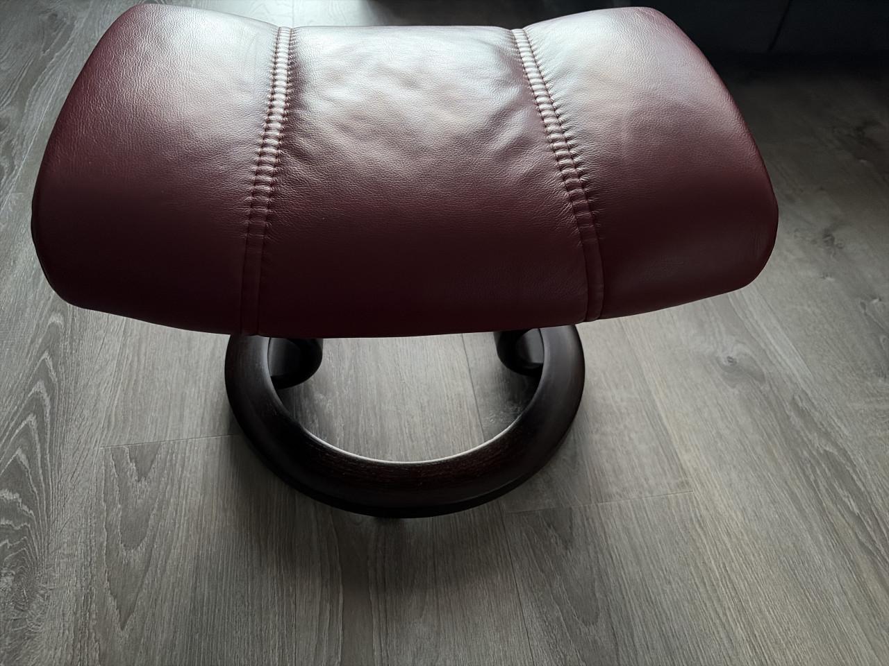 Stressless zitstoel met voetenbank